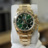 Rolex Daytona Cosmograph Green dial "JM" 18kt yellow gold
